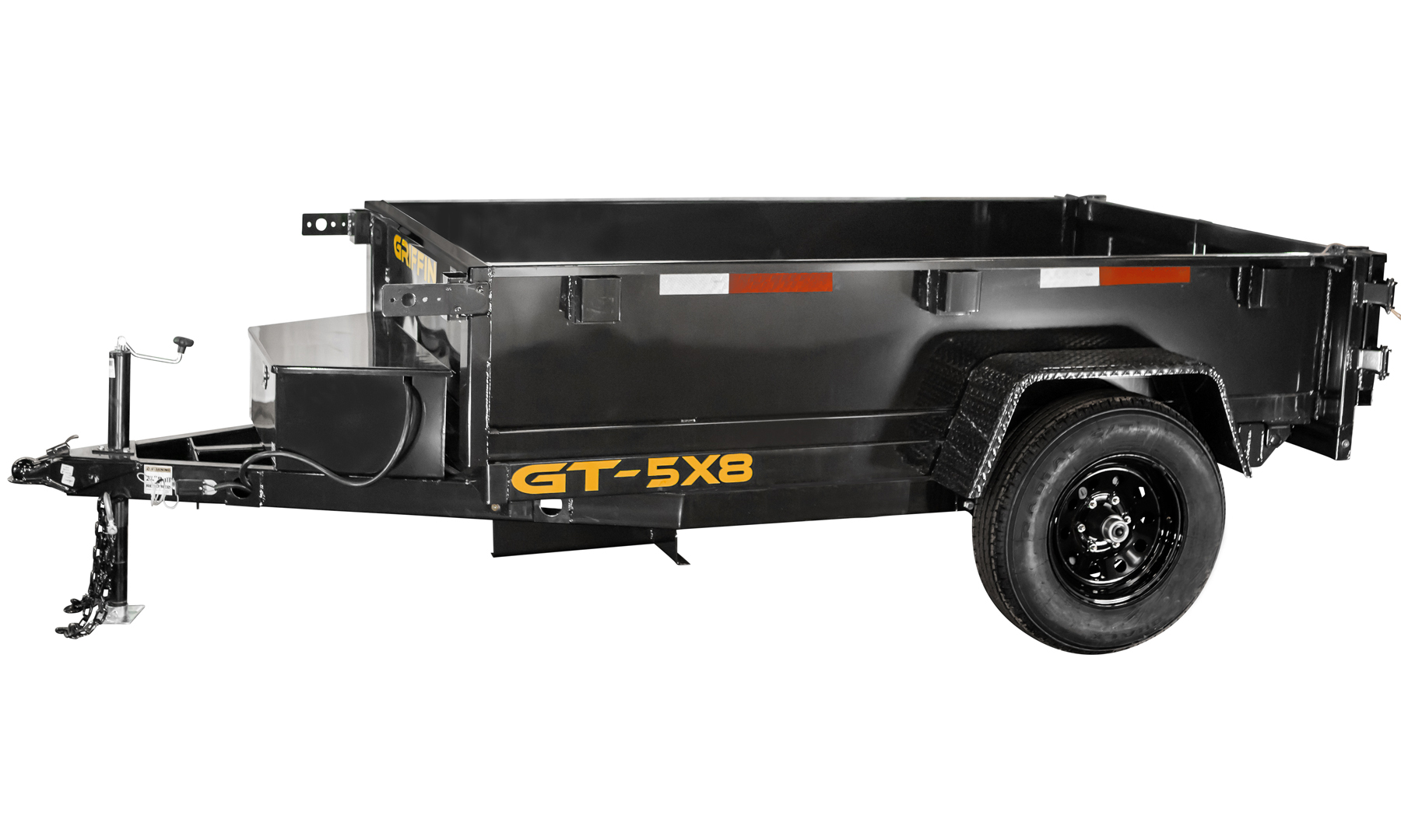 GT-5X8 – 5ft. (60″w) HYDRAULIC DUMP TRAILER