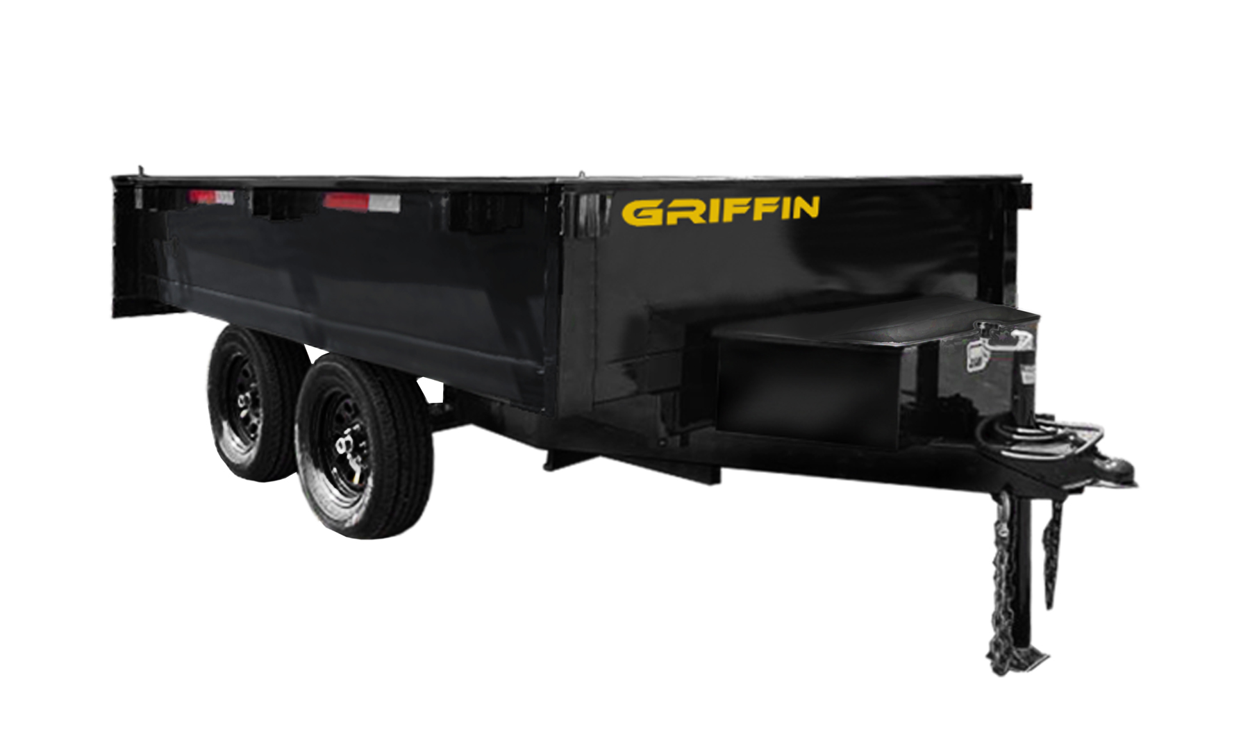 Griffin Trailer - GT-610 - 6ft. (72") Deck Over Hydraulic Dump Trailer