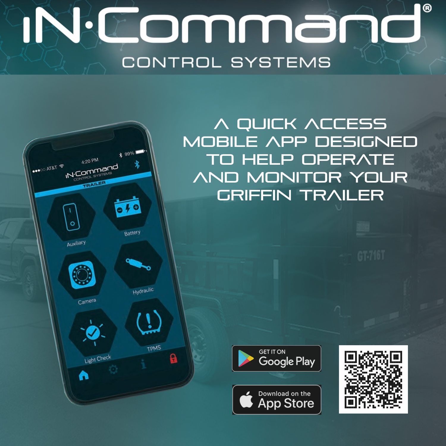 Griffin Trailer - iN•Command Control System