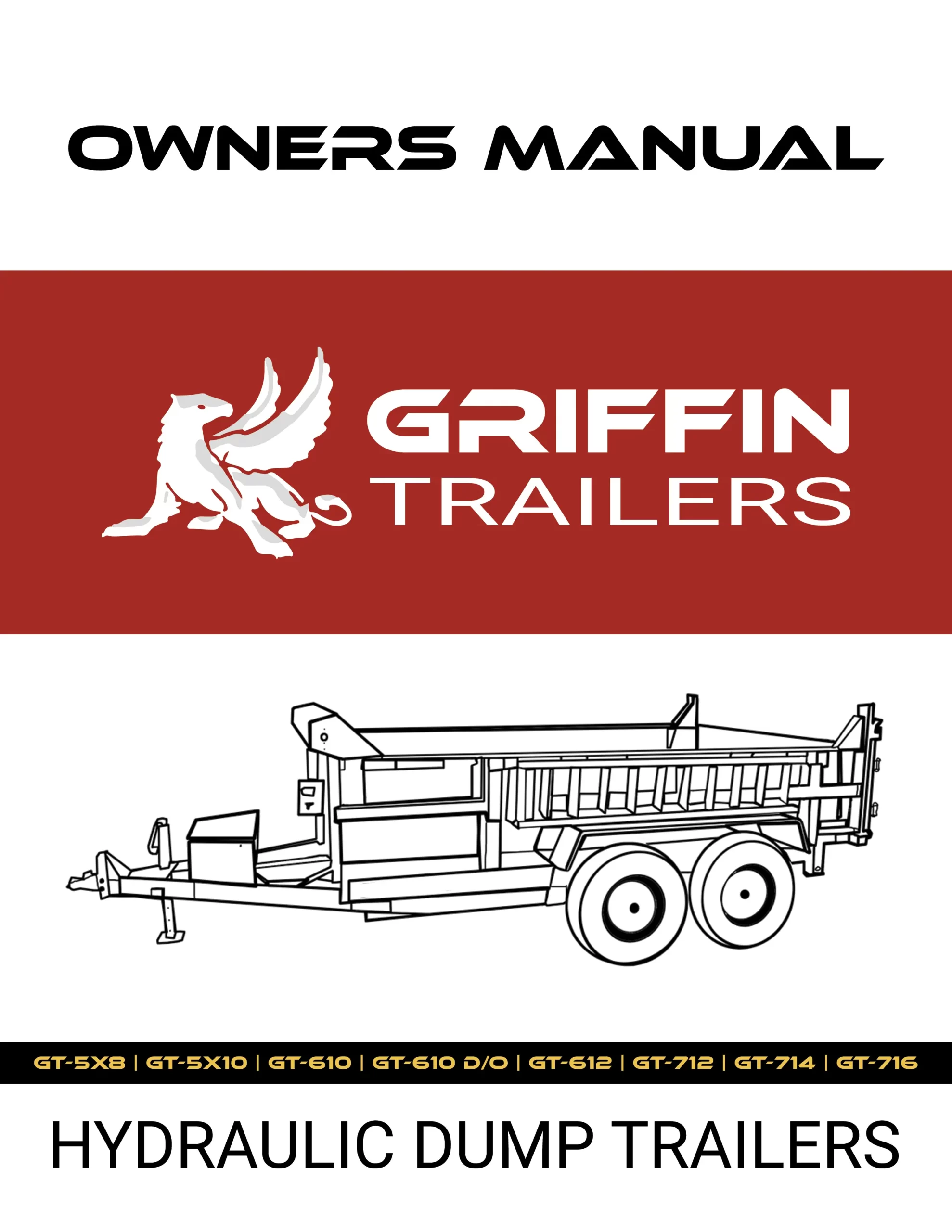 Griffin Trailer Owners Manual
