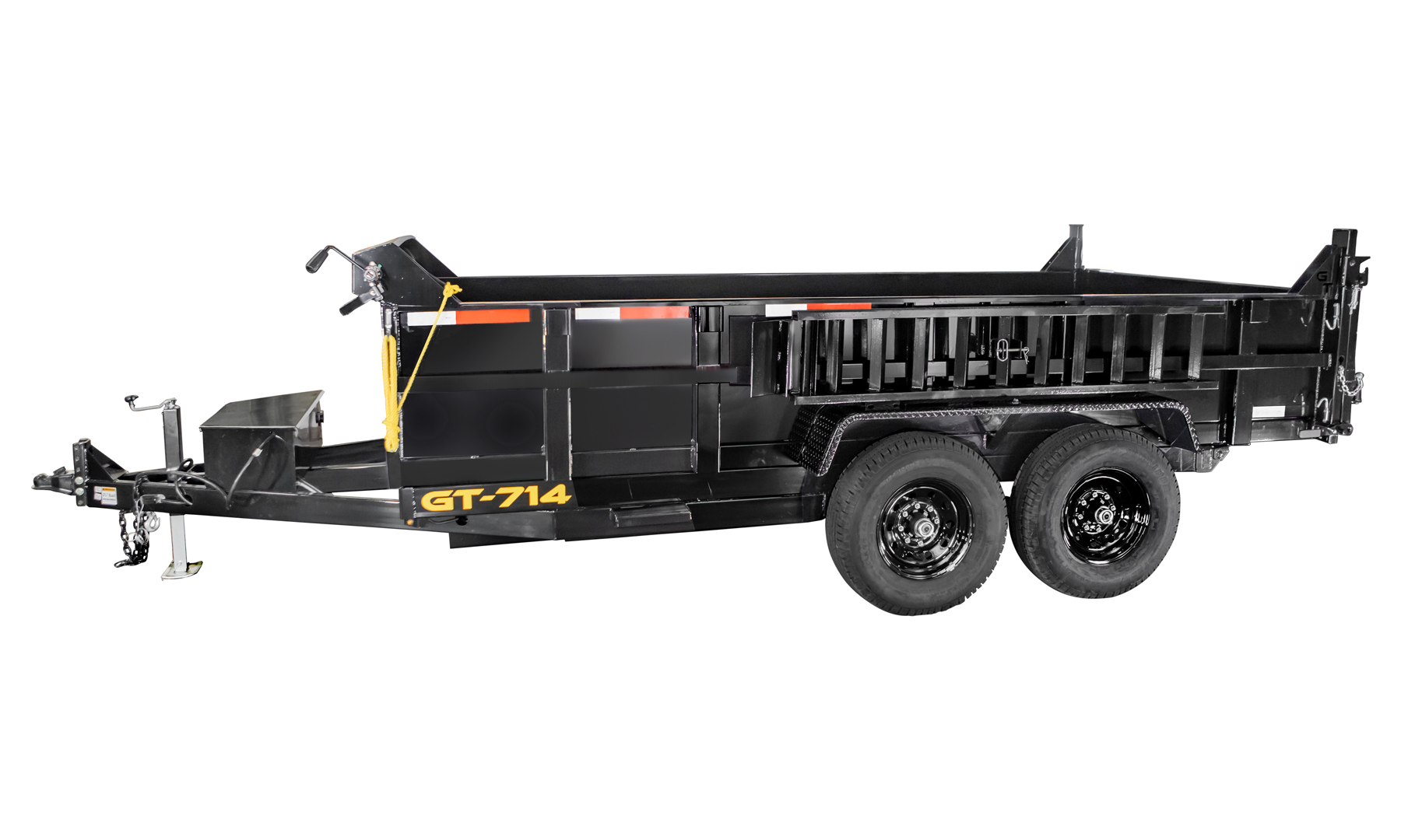 Griffin Trailer - GT-714 7ft. (83"w) Hydraulic Dump Trailer