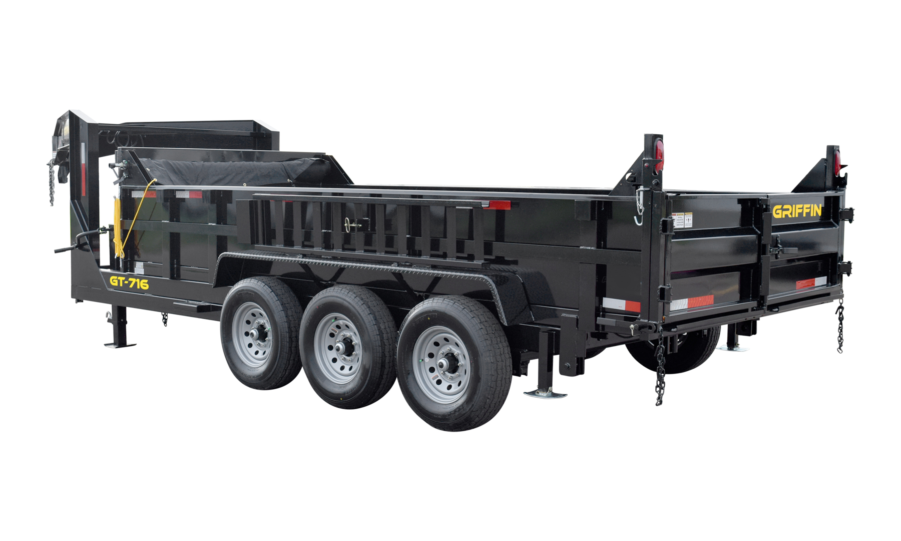 AFFORDABLE 7X16 DUMP TRAILER | GT-716