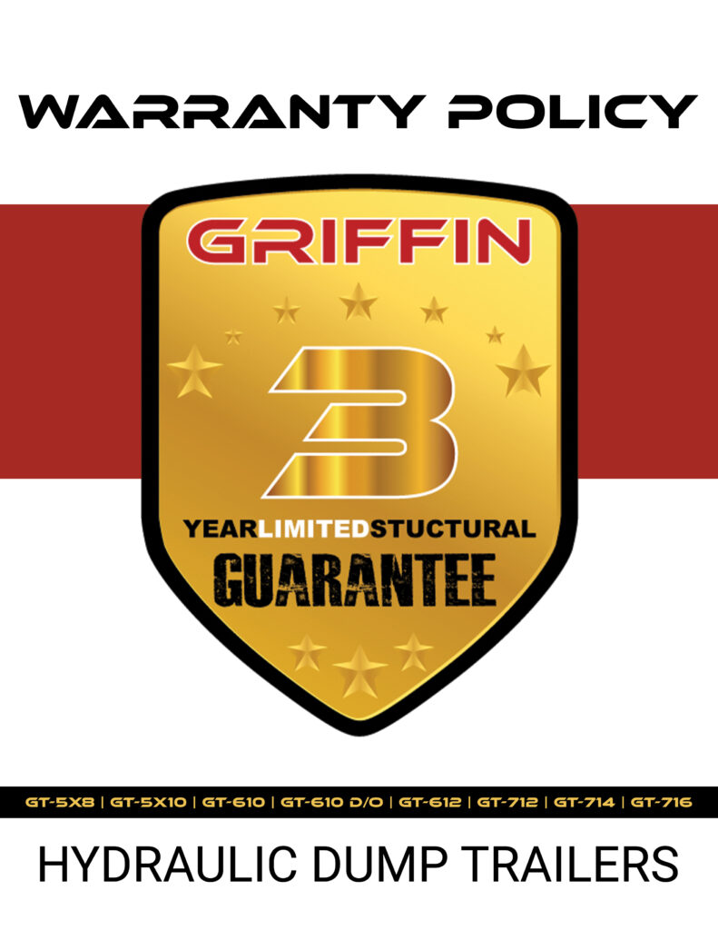 Griffin Trailer - Warranty Policy